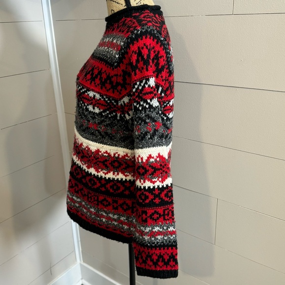 Vintage Knit Cotton Wool Blend Sweater - Medium - Picture 2 of 7